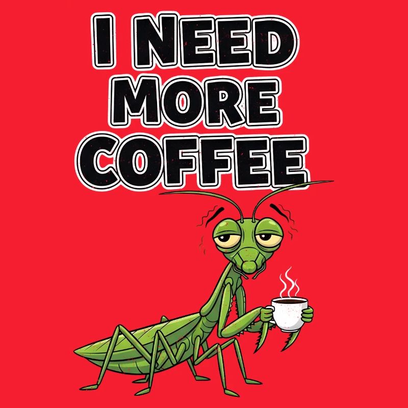 I need more coffee Mantis