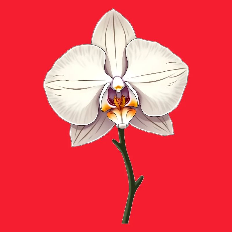 Weisse Orchidee