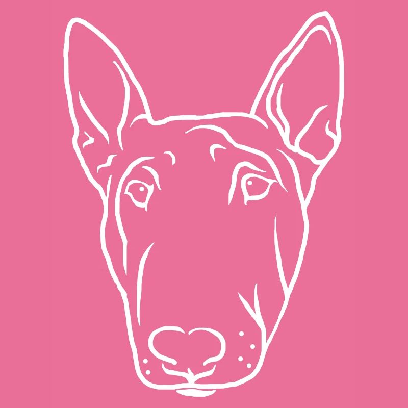 Bullterrier Kopf