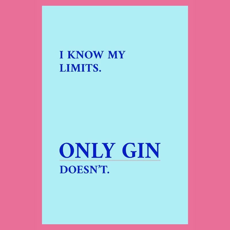 Le gin n’a pas de limites