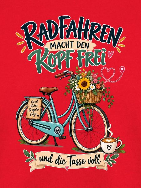 Radfahren macht den Kopf frei