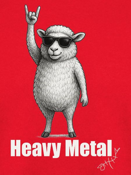 Heavy Metal Schaf: Rockiges Mojo