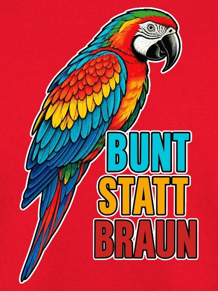 Papagei – Bunt statt braun