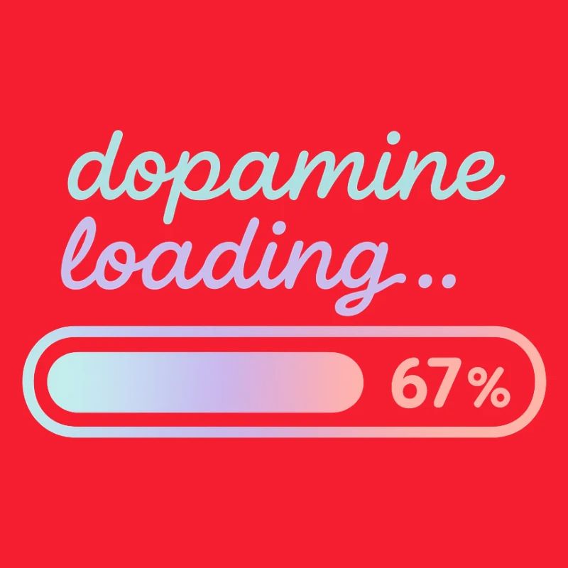 Dégradé pastel de charge de dopamine