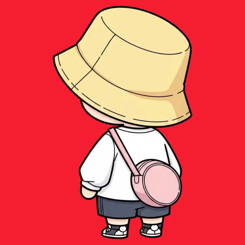 Kleiner Entdecker im Bucket Hat