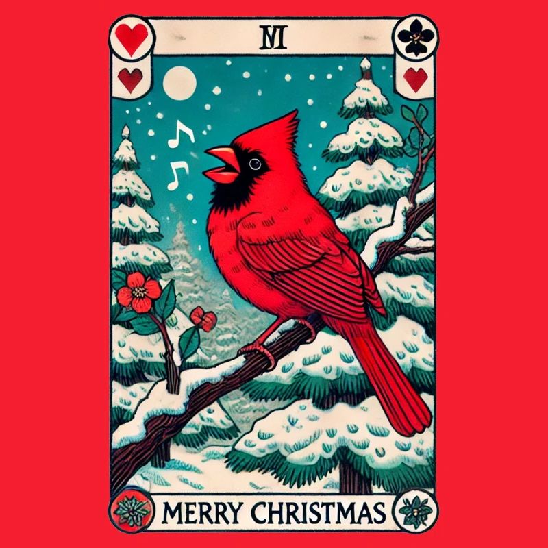 Weihnachten Roter Kardinal