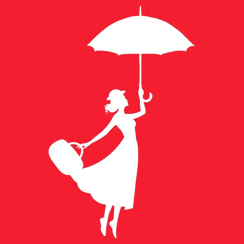 frau regenschirm