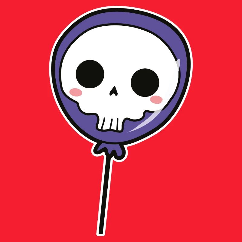 Totenschädel Lolli