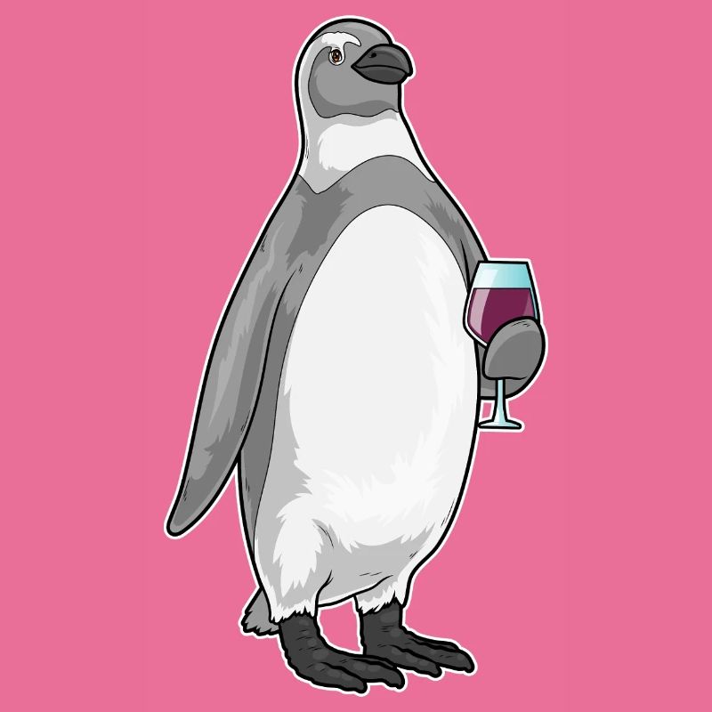 Pinguin Rotwein