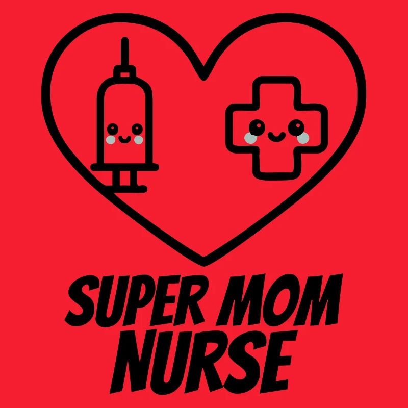 Super Mama Krankenschwester – Medizin Herz