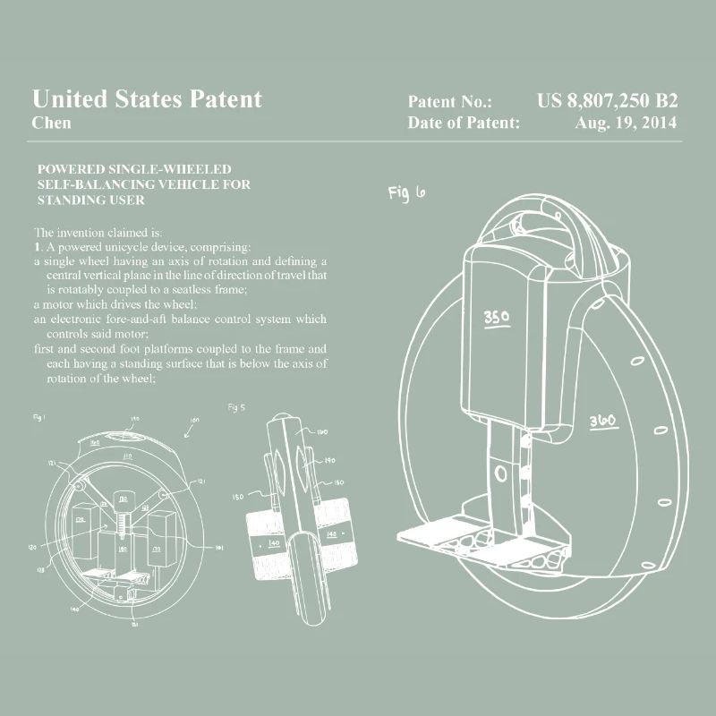 Solowheel Patent