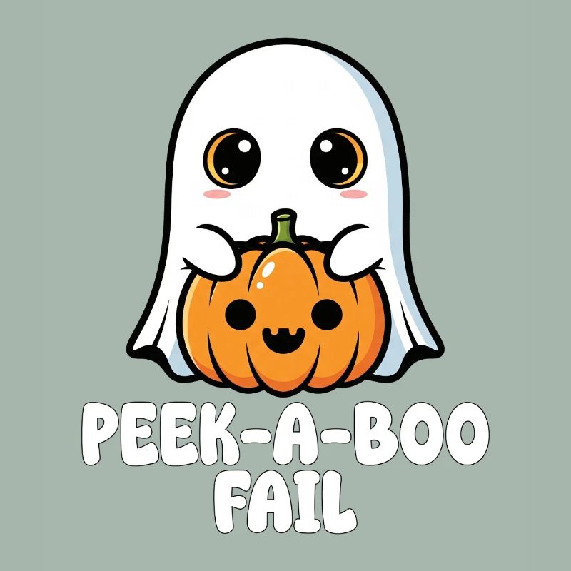 PEEK-A-BOO FAIL - GHOST HALLOWEEN