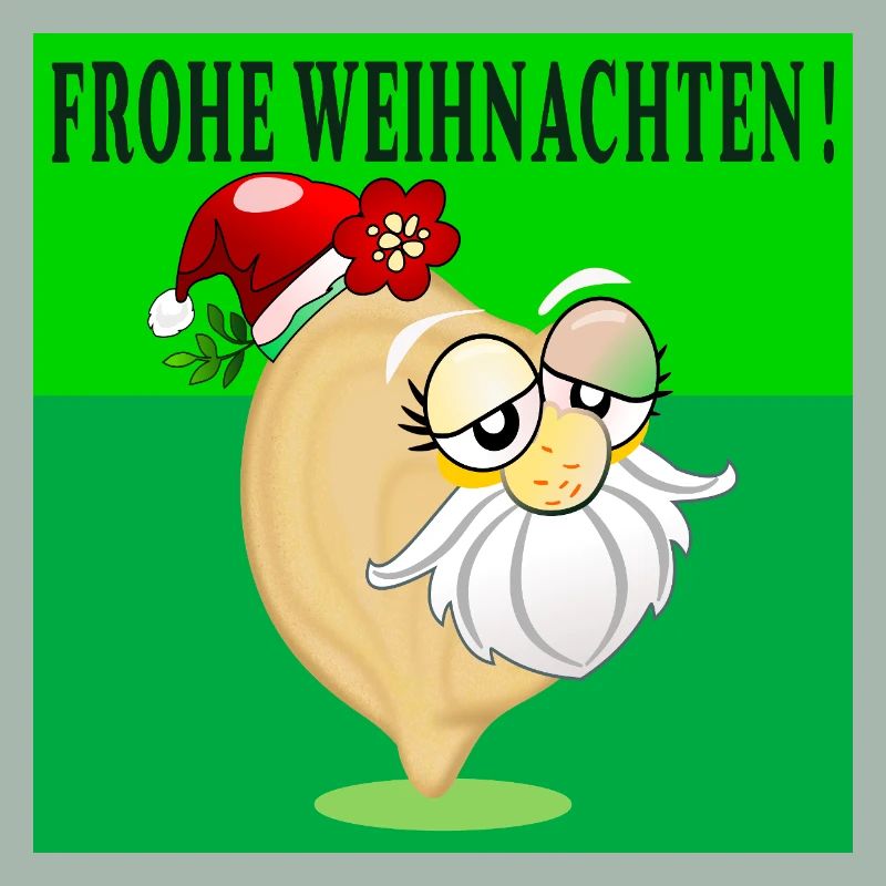 FROHE WEIHNACHTEN KICHERERBSE WEIHNACHTSMANN