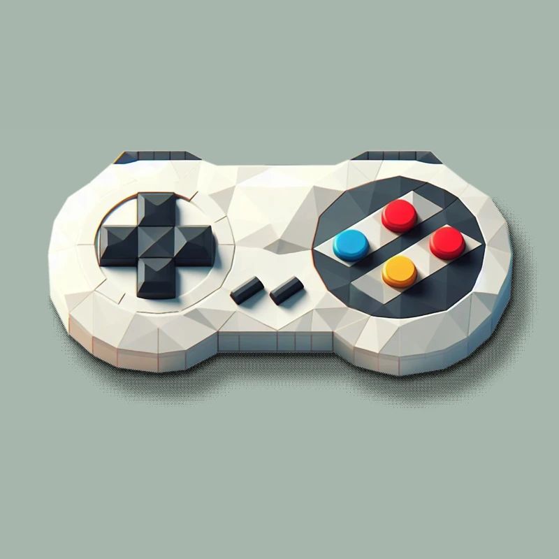 Retro Controller 16 Bit Gaming Nostalgie