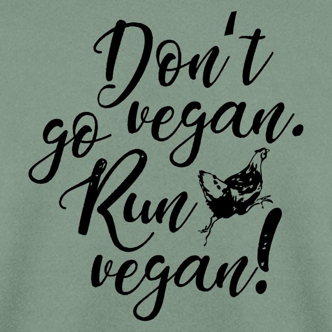 Run vegan!