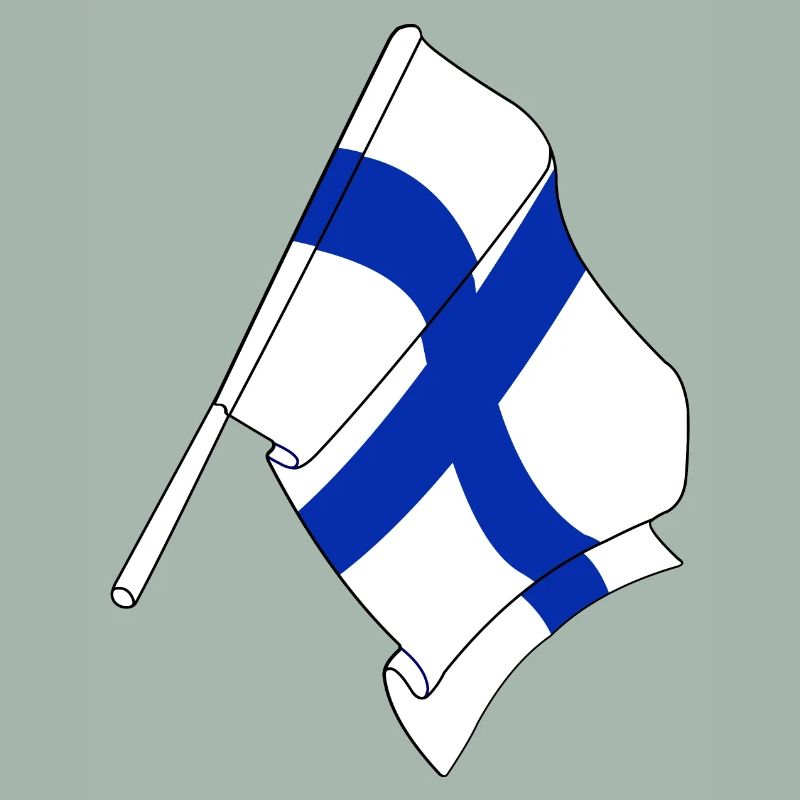 Flagge von Finnland