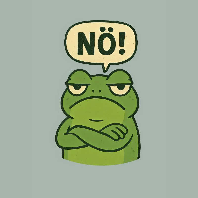 Nö Frosch Statement
