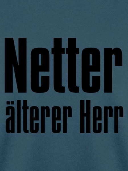 netter, älterer Herr