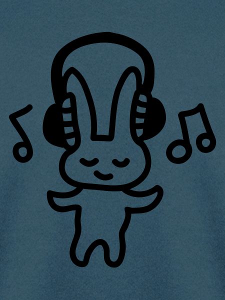 Häschen Musik - line