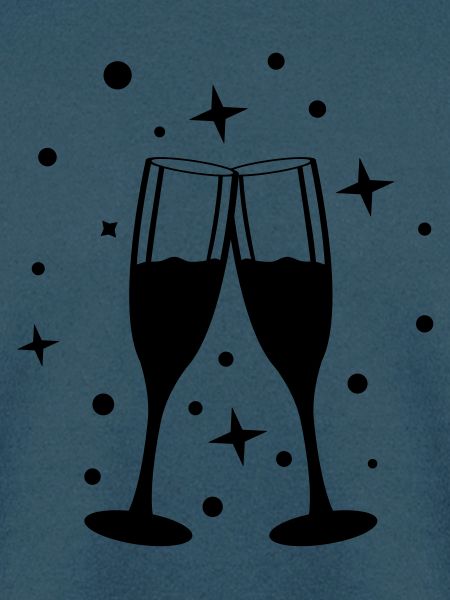 sekt anstossen design