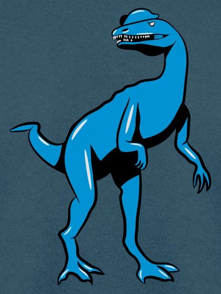 Saurier dinosaurier Dilophosaurus