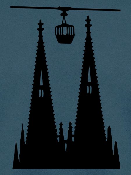 Köln - Domtürme plus Gondel