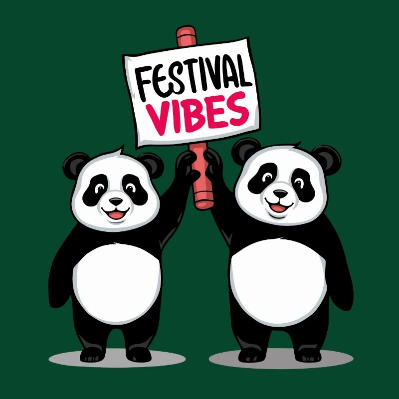 Festival Vibes Panda