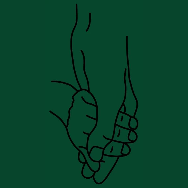 Kind Eltern Hand
