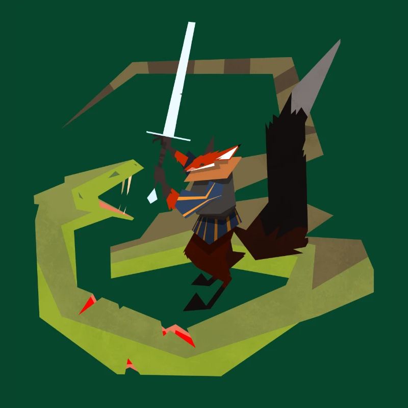 fox and snake