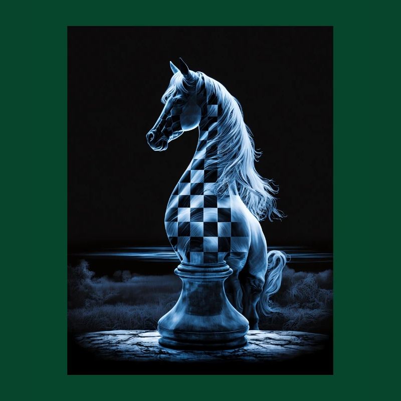 Chevalier d’échecs au clair de lune