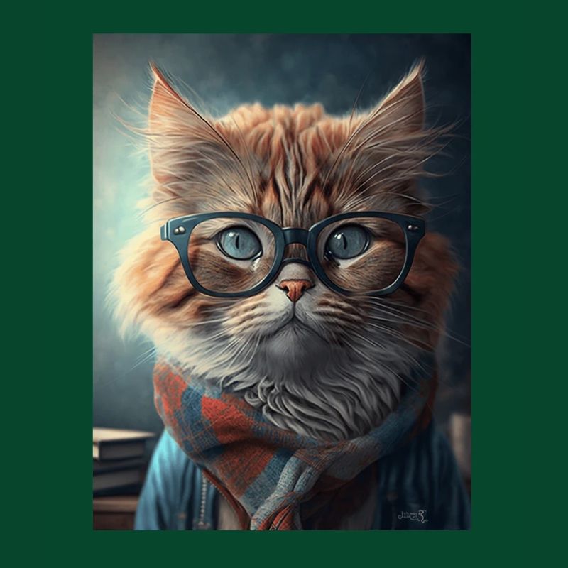 Chat hipster cool