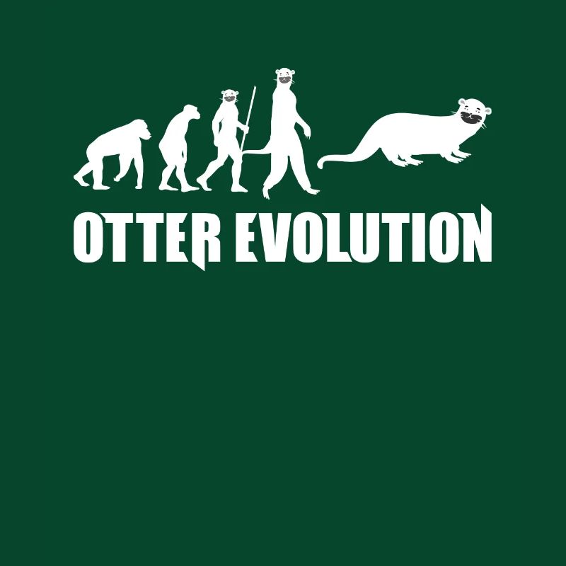 this is evolution otters otter otter