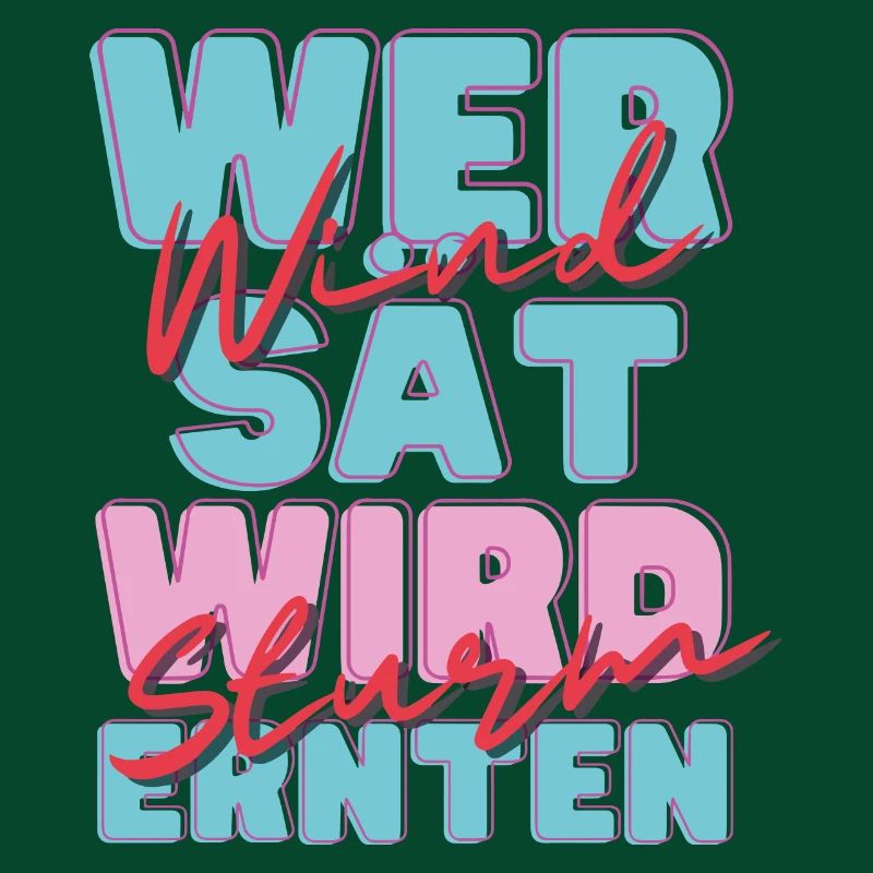 Wer Wind sät...