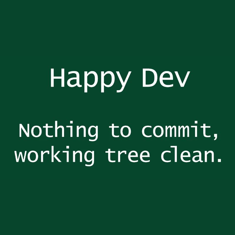 Nothing to commit