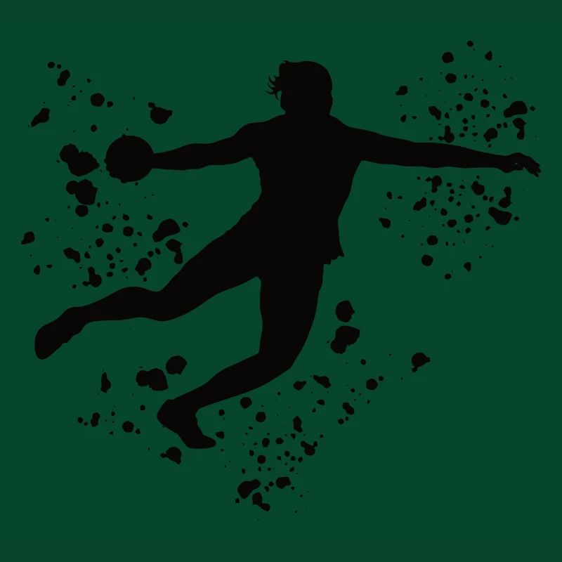 Diskuswerfer Colorsplash Diskuswurf