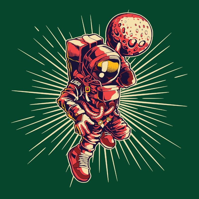 Basketball Astronaut