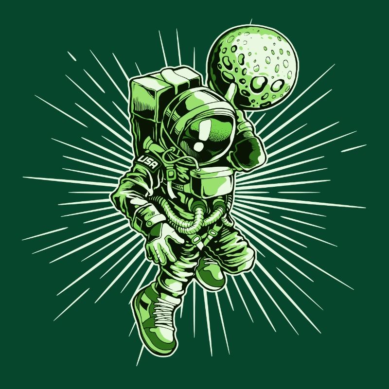 Fusée astronaute spatiale