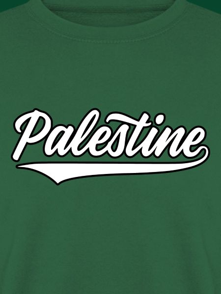Palestine Baseball-style white-black