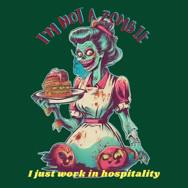 Zombie Kellnerin