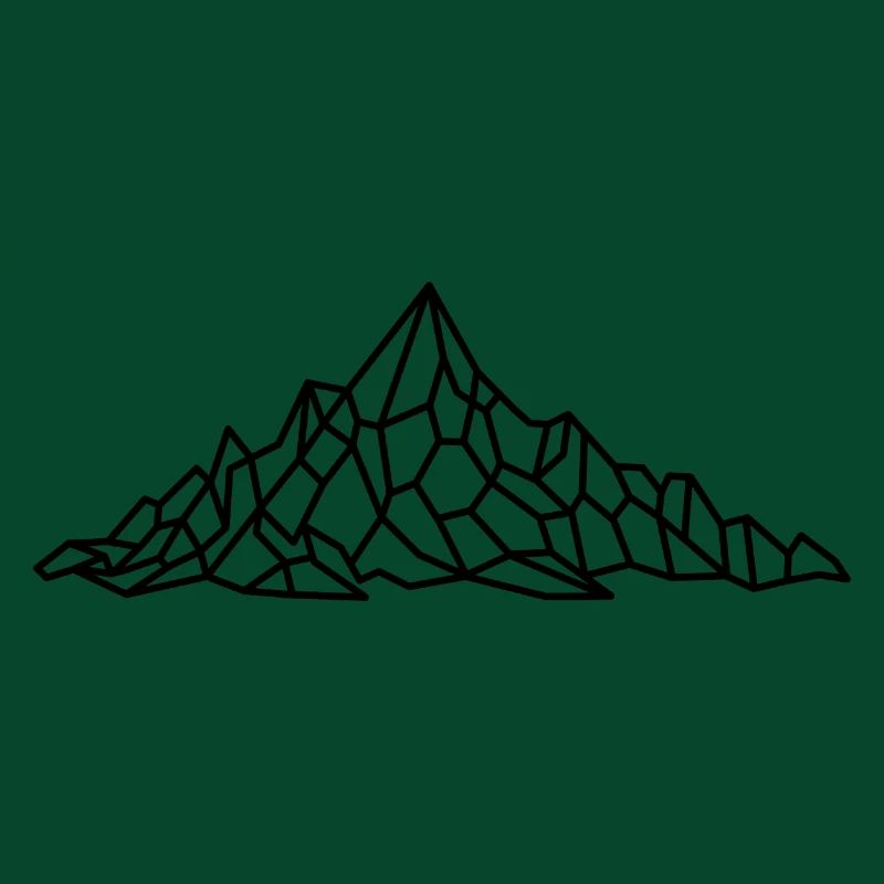 Berge Geometrisch Wandern