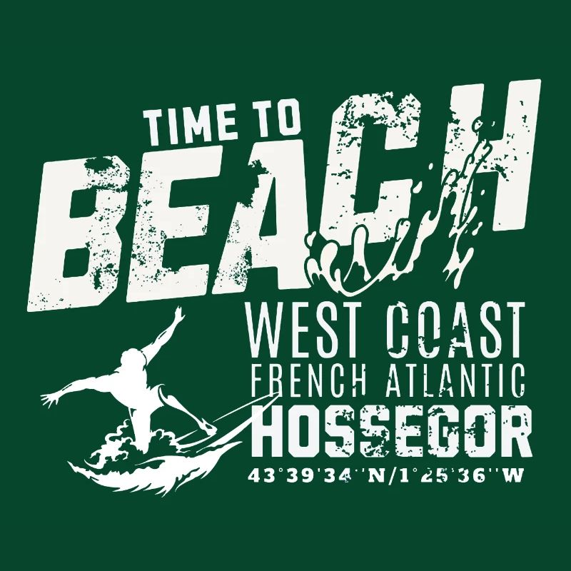 Hossegor Time to beach and surf