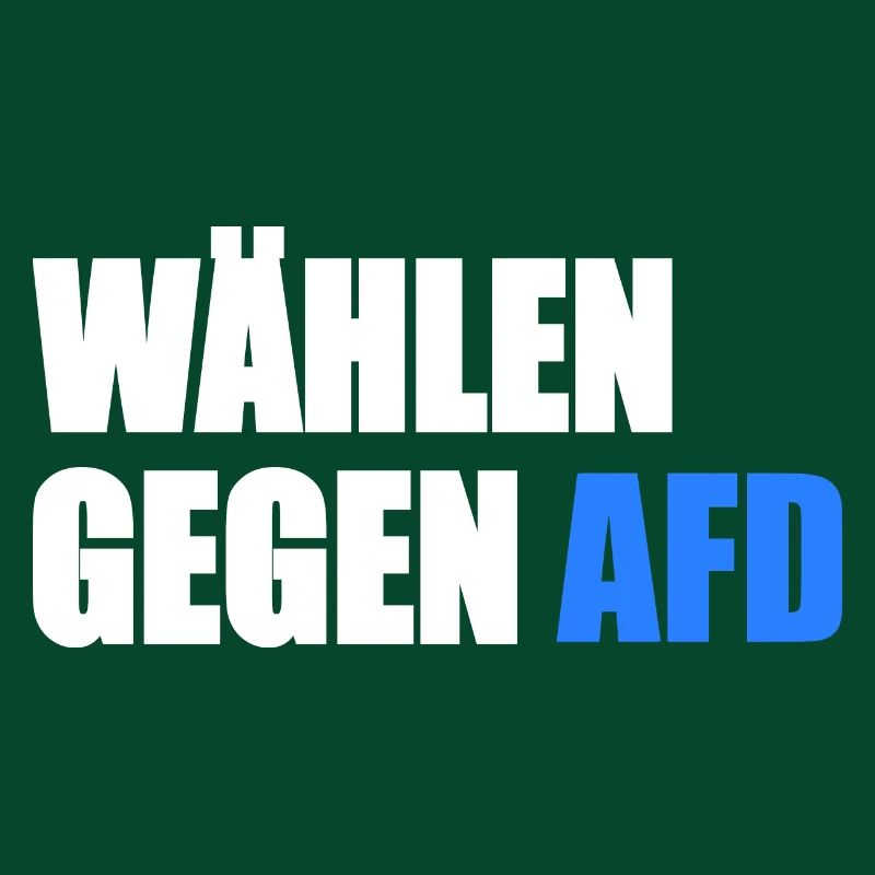 Wählen gegen afd