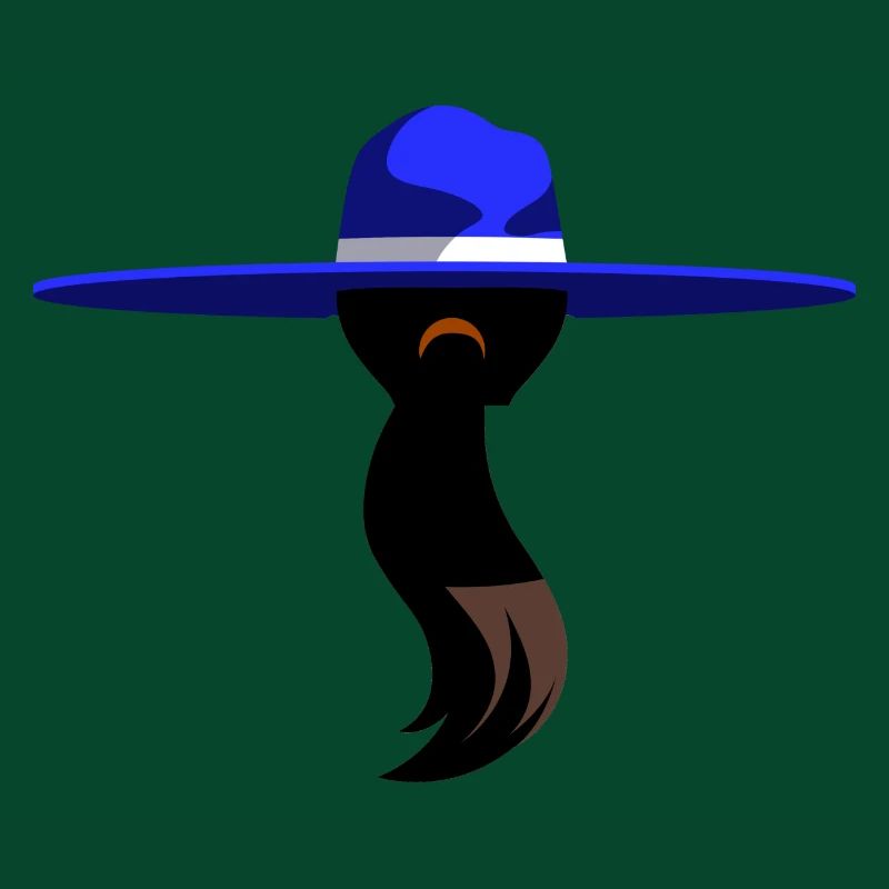 Frau mit Sombrero