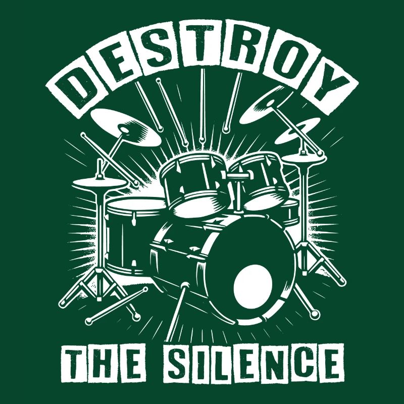 Groupe de rock batteur de batterie