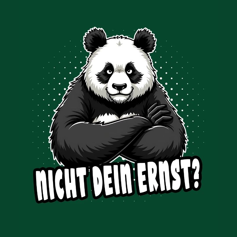 Pas sérieux ? Ours panda mignon Ours panda