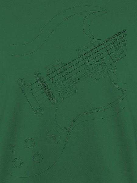 schwarze SG Gitarre
