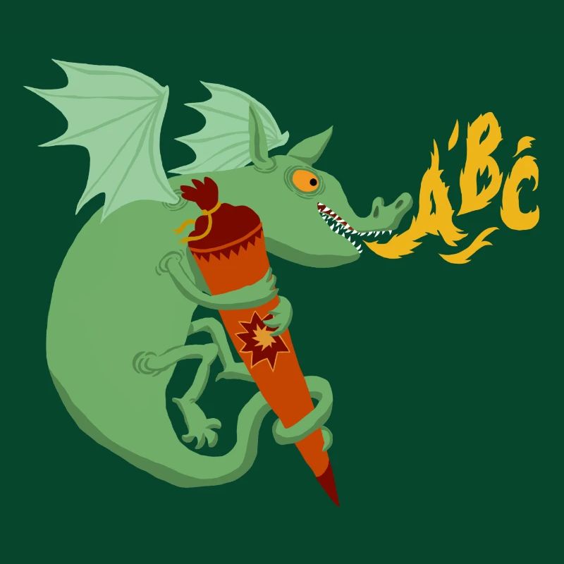 Drache abc