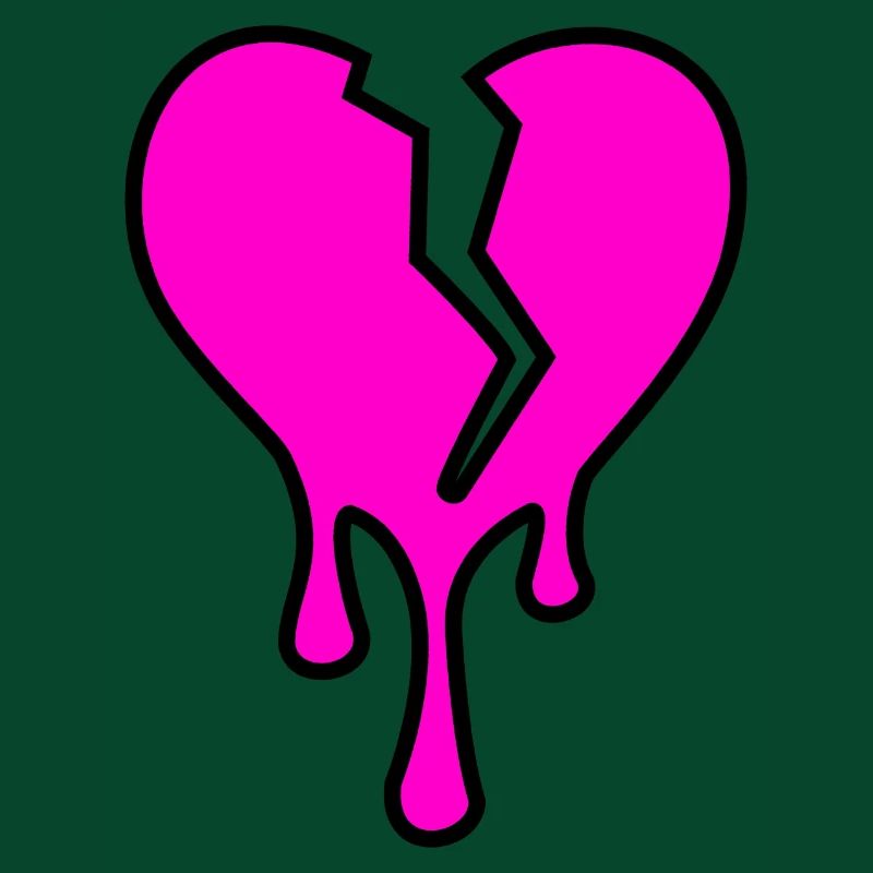 Herz Gebrochen Drip