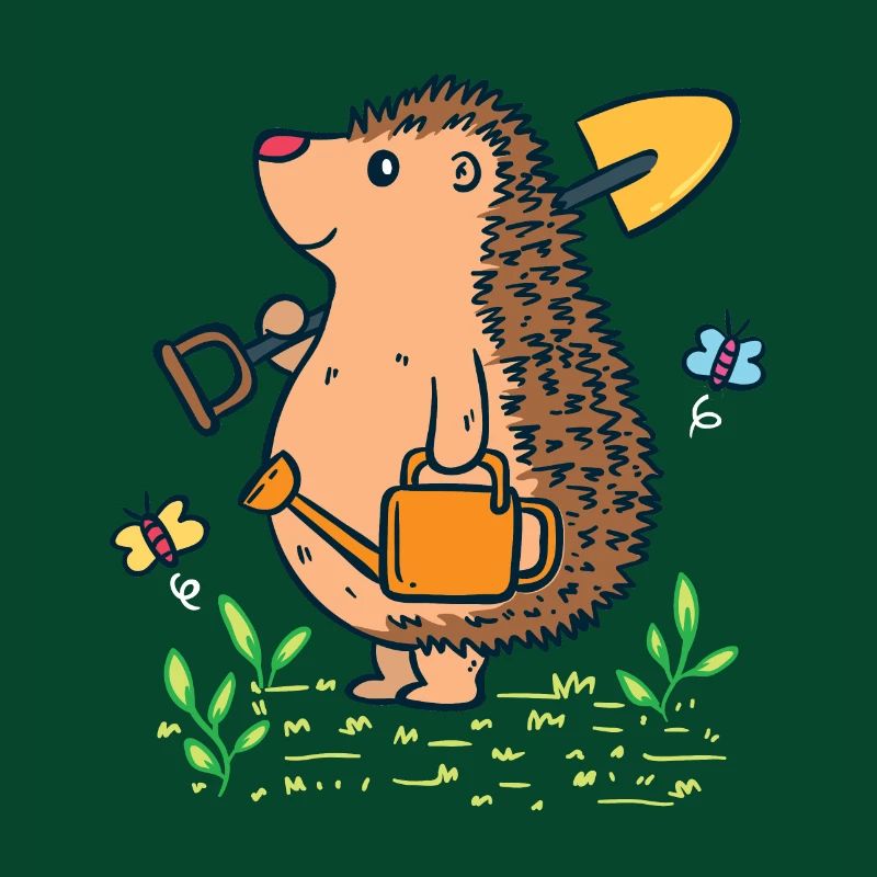 Igel im Garten