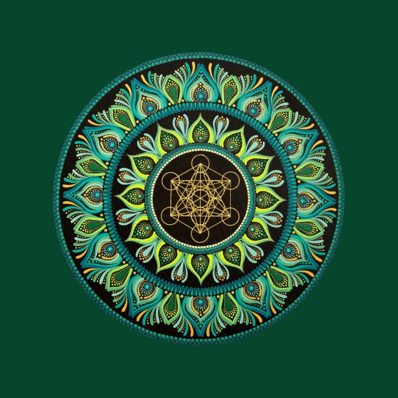 Grünes Metatron | Heilige Geometrie